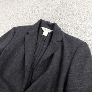 VTG Brooks Brothers Blazer Womens 8 Gray Wool Classic Sport Coat Jacket Suit USA